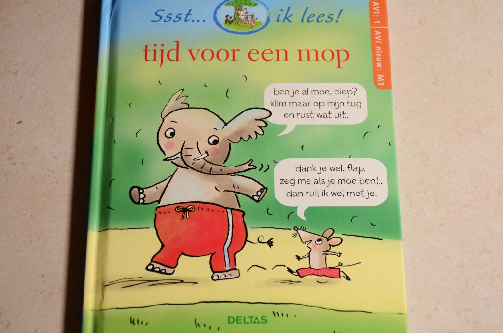 Ssst ik lees: Tijd voor een mop AVI 1 AVI M3, Ophalen of Verzenden, Zo goed als nieuw, Fictie algemeen