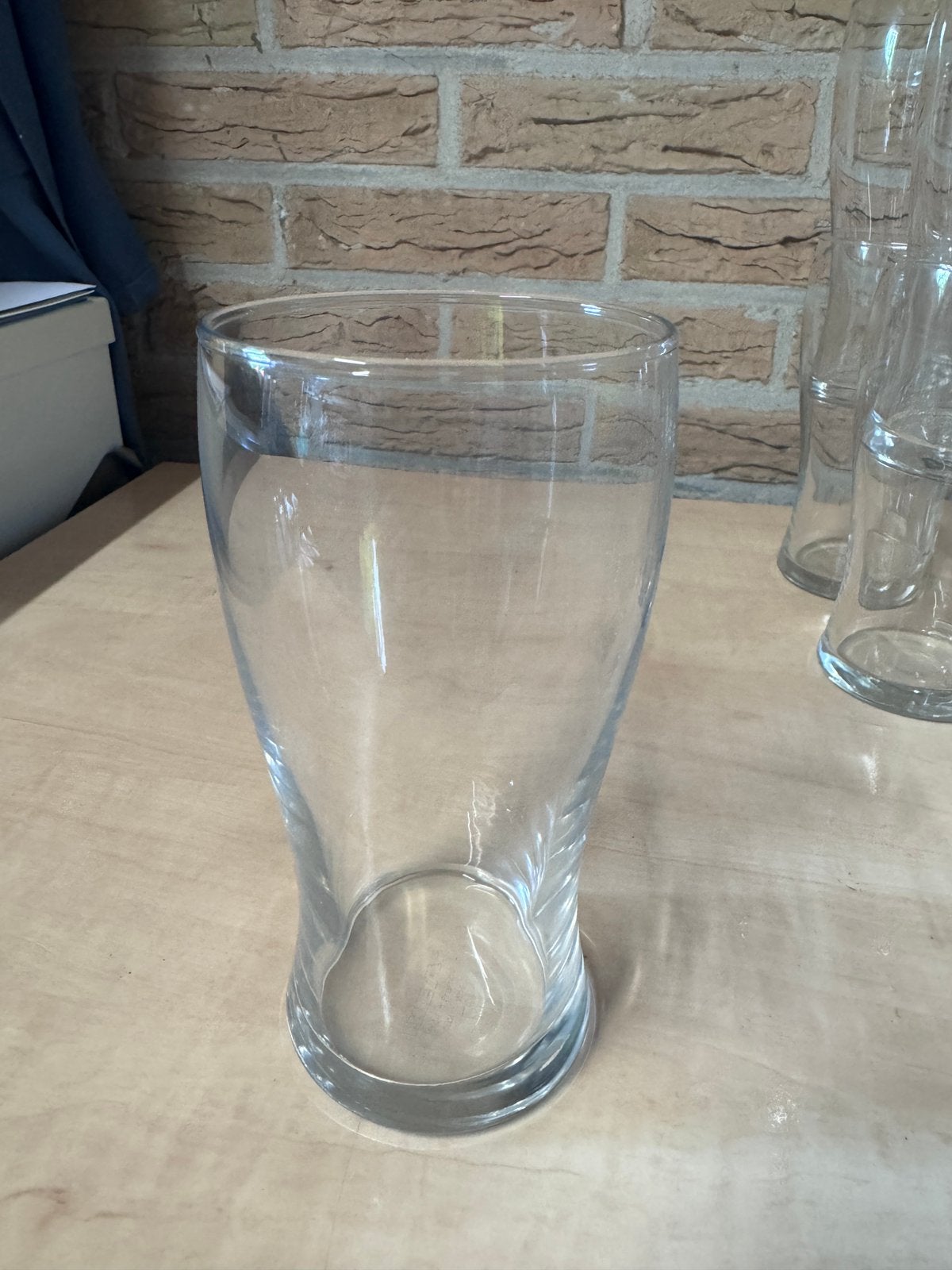 Bier glazen 10 stuks, Ophalen, Zo goed als nieuw, Bierglas