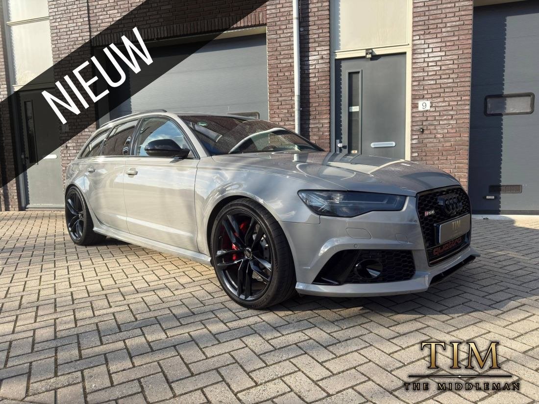 Audi A6 Avant - 4.0 TFSI RS 6 quattro|PPF Folie|Miltek|360|P, Automaat, Gebruikt, Leder, 3993 cc