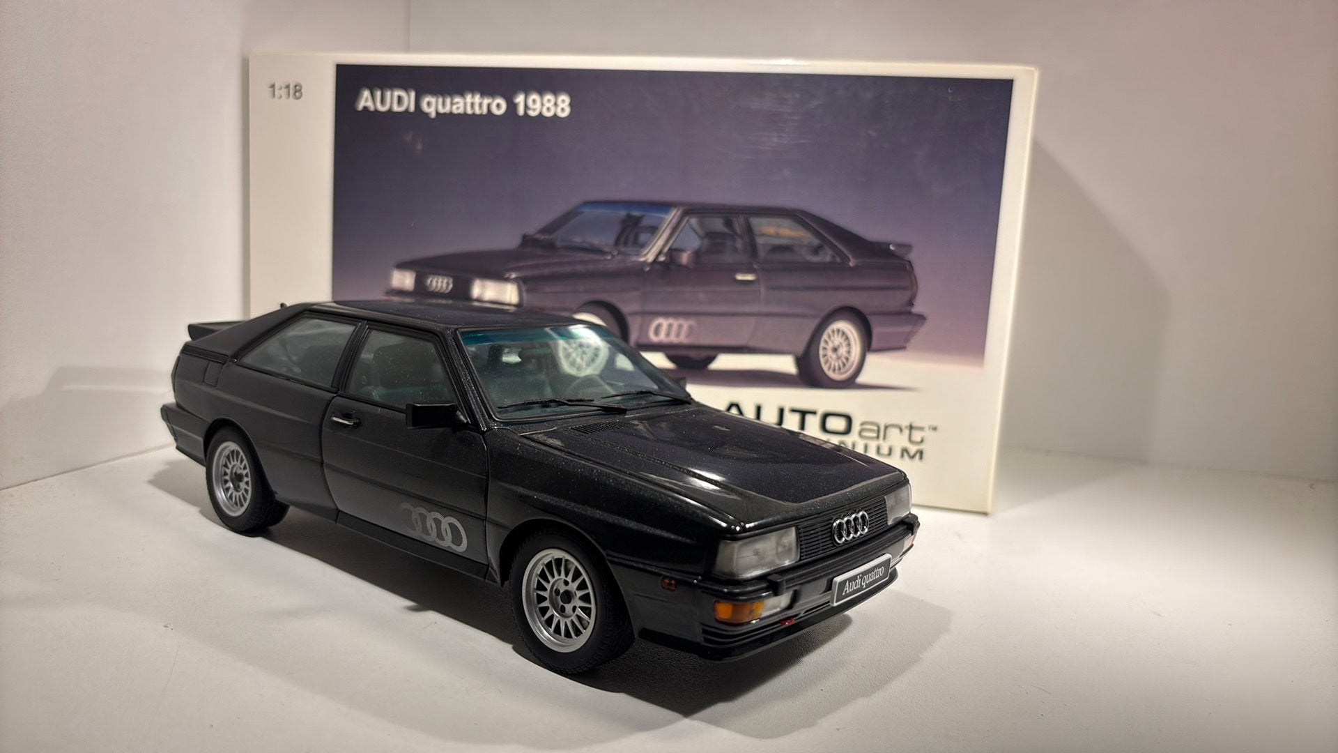 Audi quattro 1988 autoart 1.18