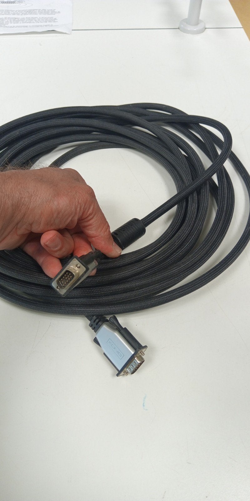König VGA Kabel 5 Meter - Hoge Kwaliteit Beeldverbinding, Ophalen of Verzenden