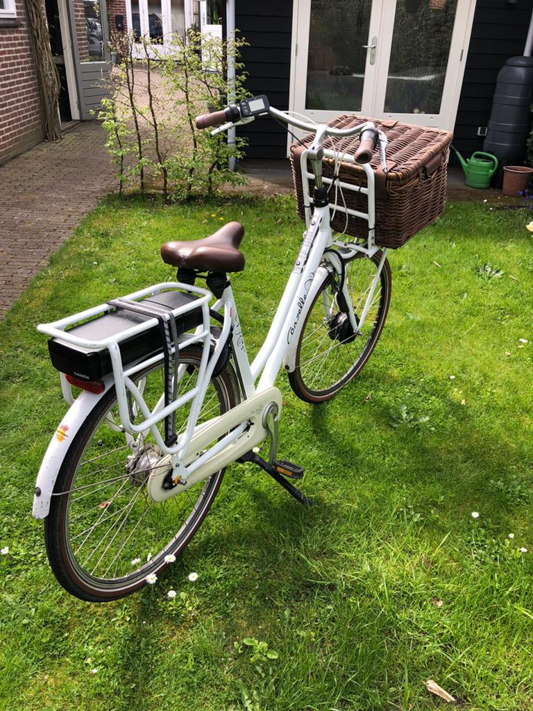 Gazelle Miss Grace Gold accu, Fietsen en Brommers, Fietsen | Dames | Damesfietsen, 53 tot 56 cm, Ophalen of Verzenden, Zo goed als nieuw