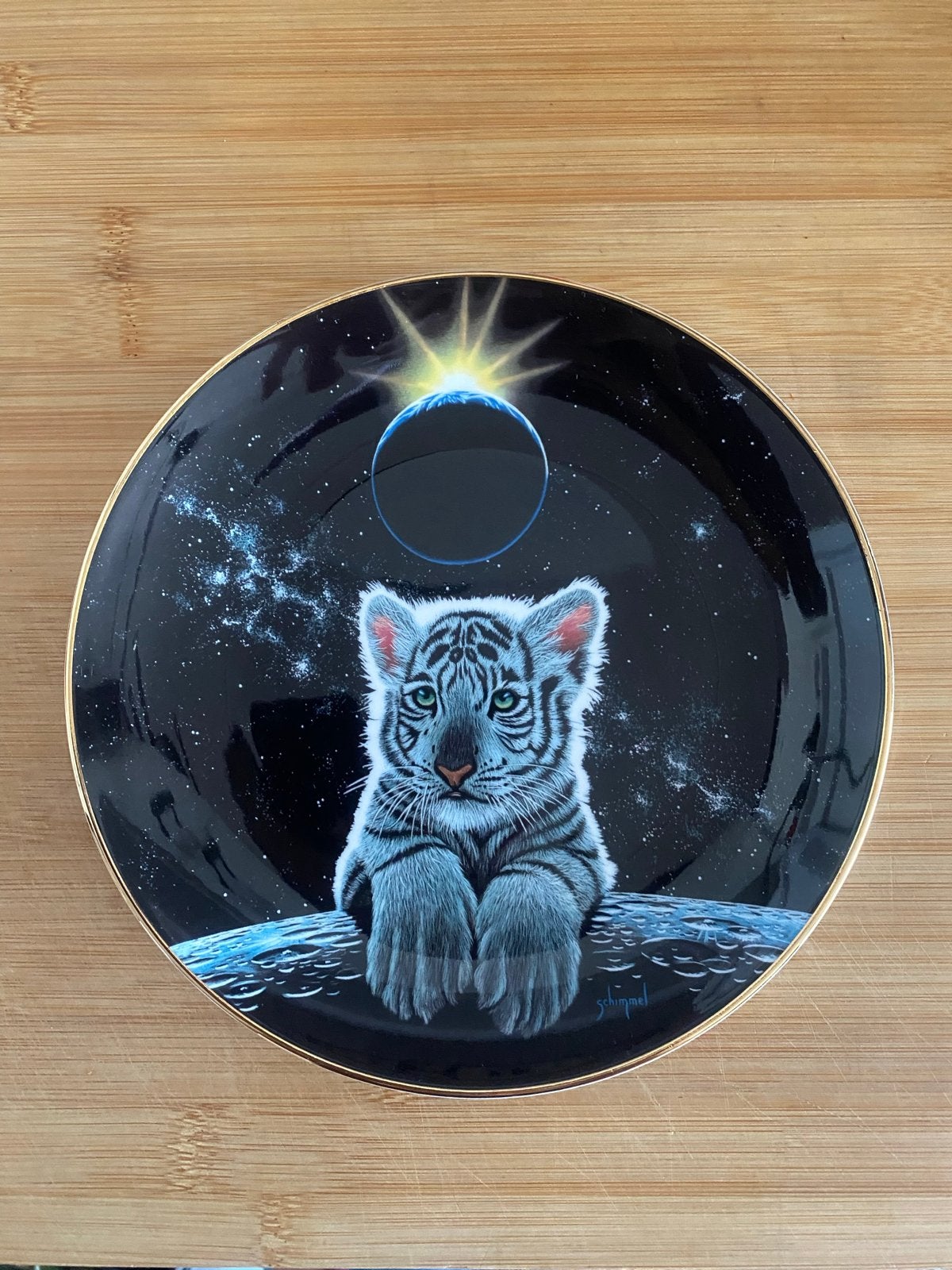 Franklin Mint "Promise of a New World" Schimmel bord, Ophalen of Verzenden