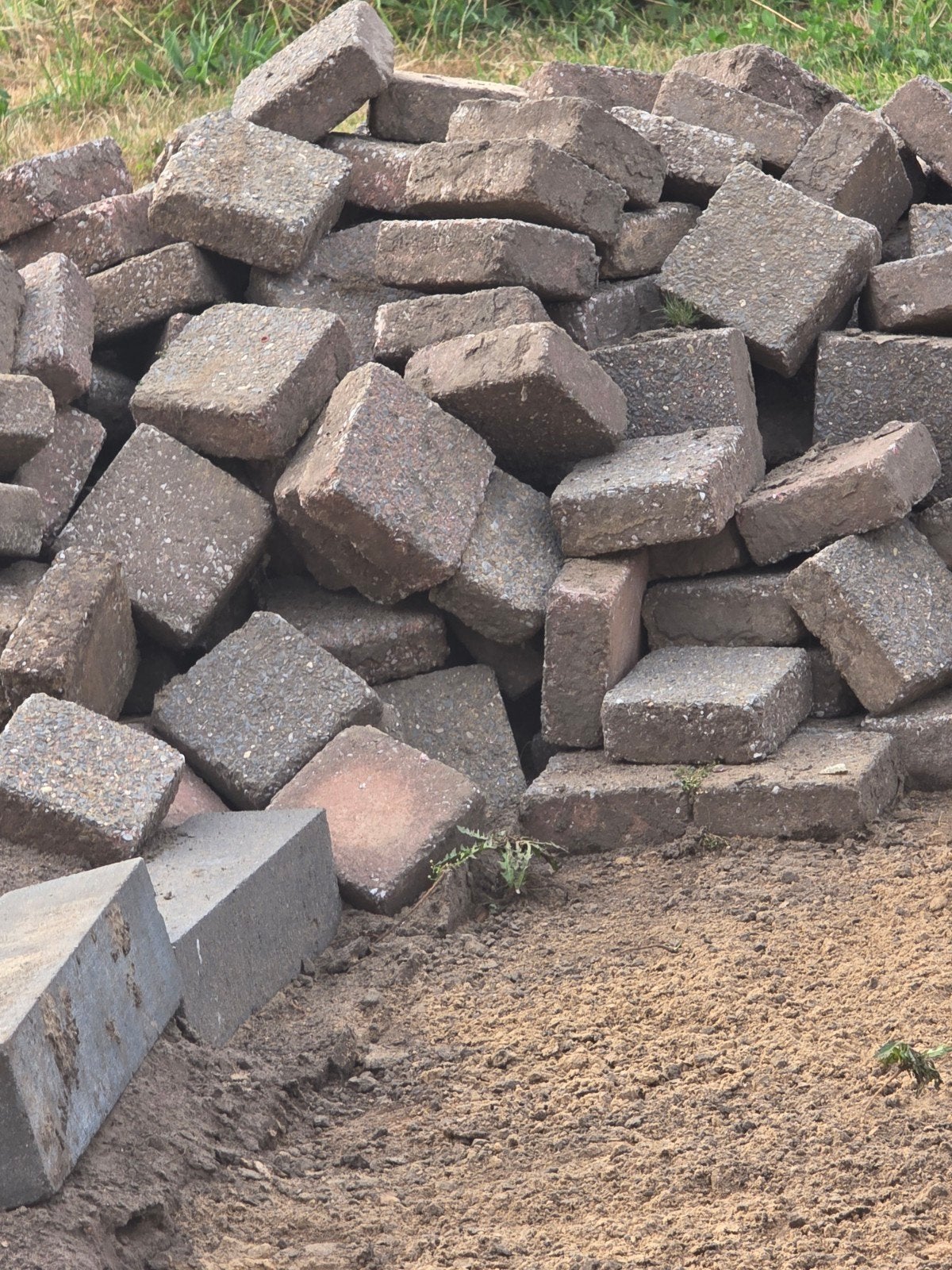 Koppel stenen, Ophalen, Beton, Overige typen