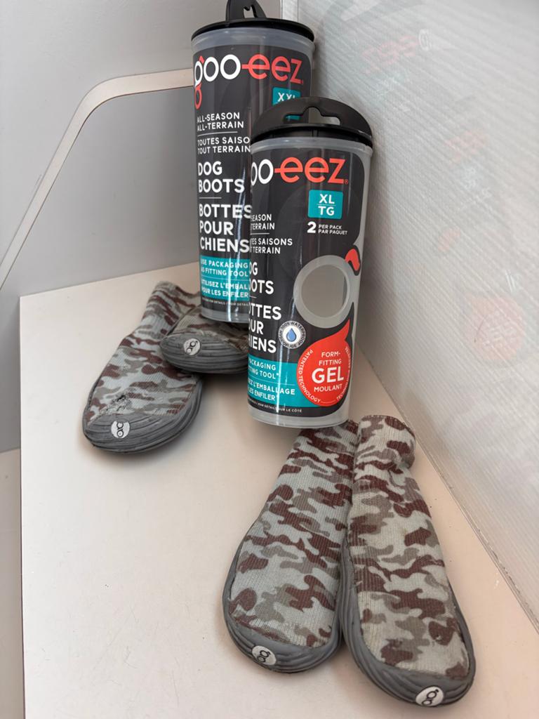 Hondenschoenen hondenschoentjes goo eez xxl xl, Dieren en Toebehoren, Ophalen of Verzenden, Gebruikt