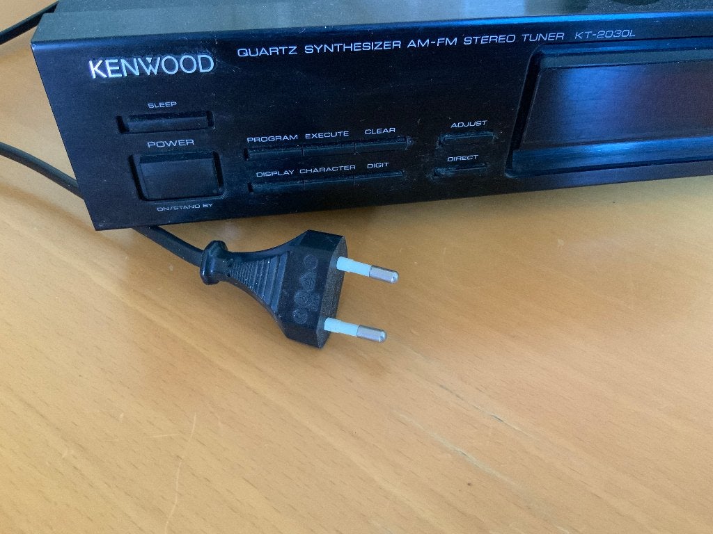 Kenwood KT-2030L Quartz Synthesizer AM-FM Stereo Tuner, Ophalen, Gebruikt, Analoog