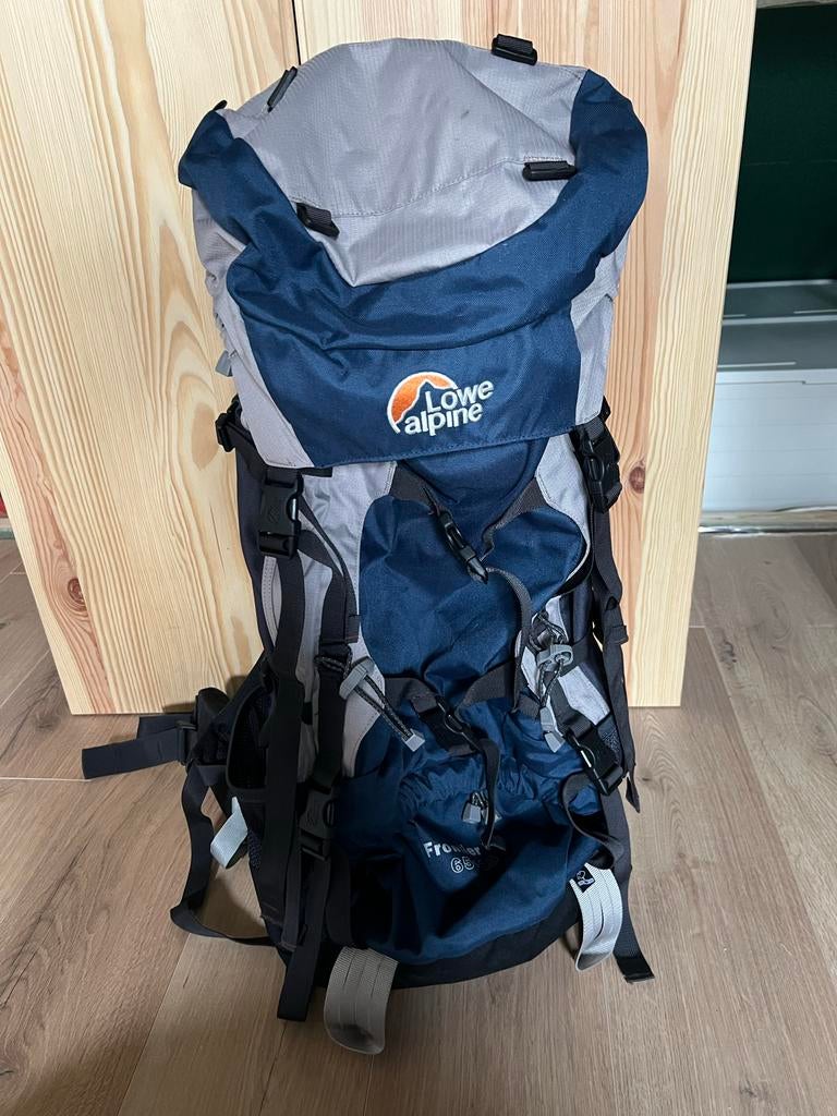 Lowe Alpine Frontier FZ 65+15 Backpack – trekkingrugzak, Sport en Fitness, Bergsport en Wandelen, Ophalen of Verzenden, Gebruikt