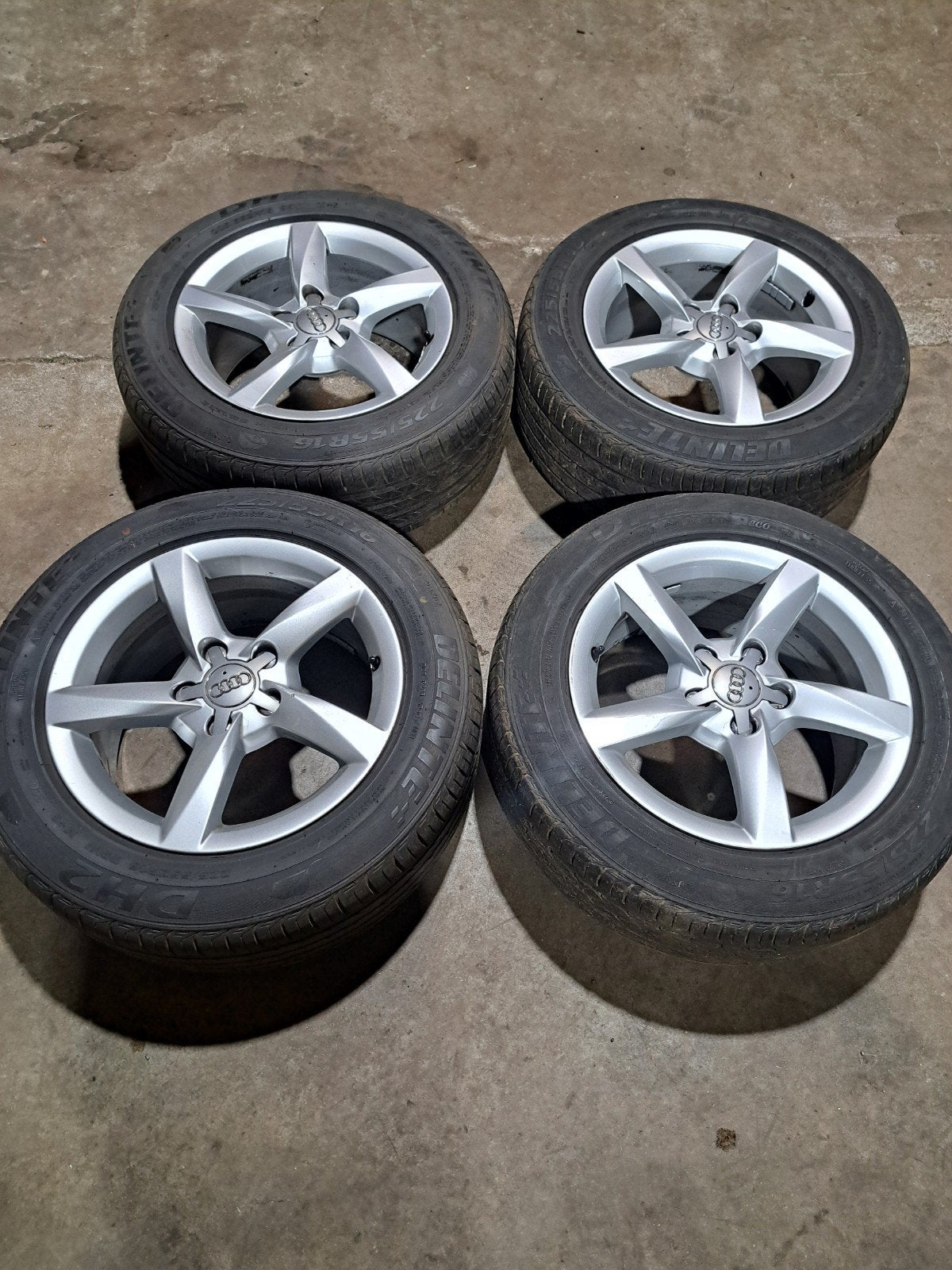 Velgen audi a4 b8, Ophalen