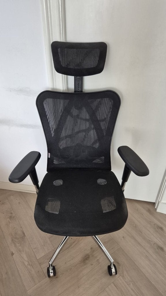 SIHOO Ergonomic office chair, Ophalen, Zo goed als nieuw, Zwart