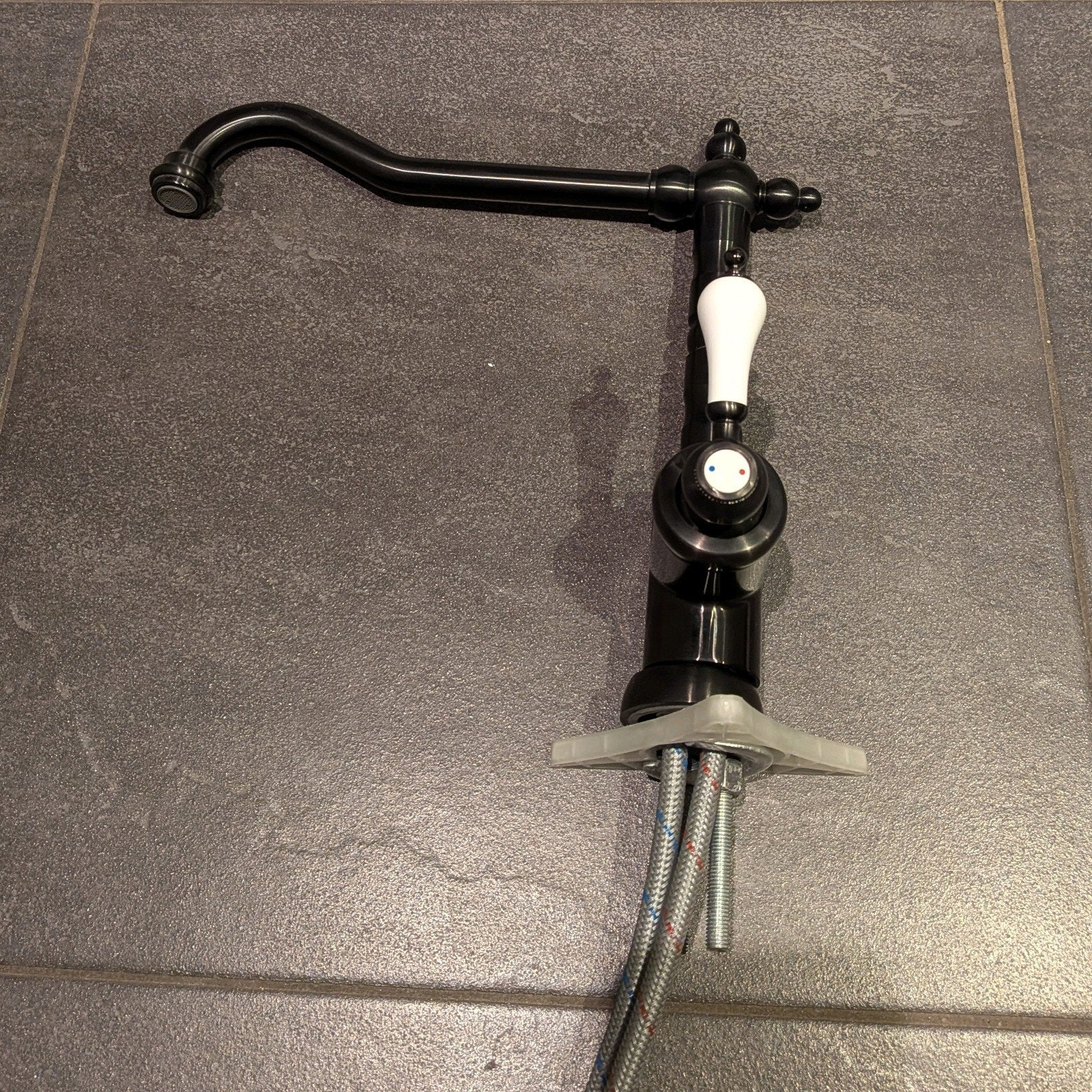 Glittran zwarte kraan Ikea zgan!, Ophalen, Minder dan 50 cm, Zwart, Zo goed als nieuw