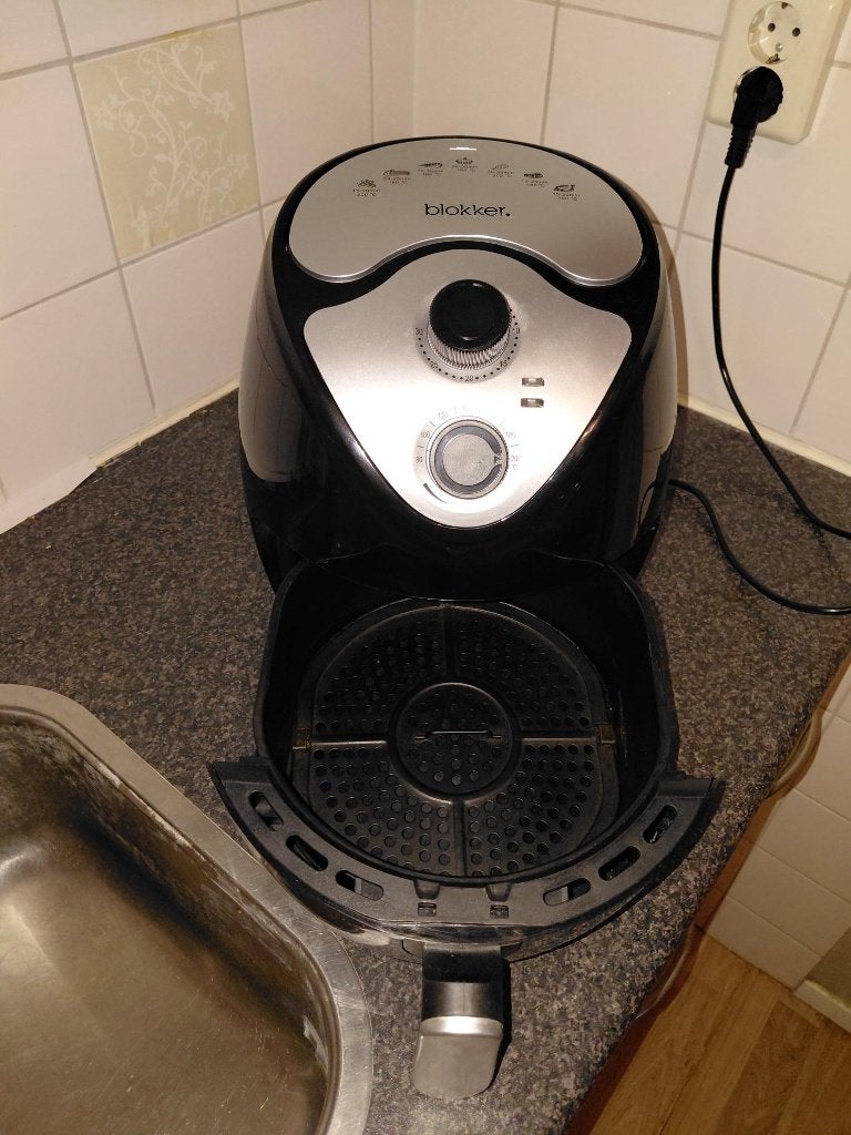 Airfryer Blokker klein model, Ophalen, Zo goed als nieuw, Airfryer