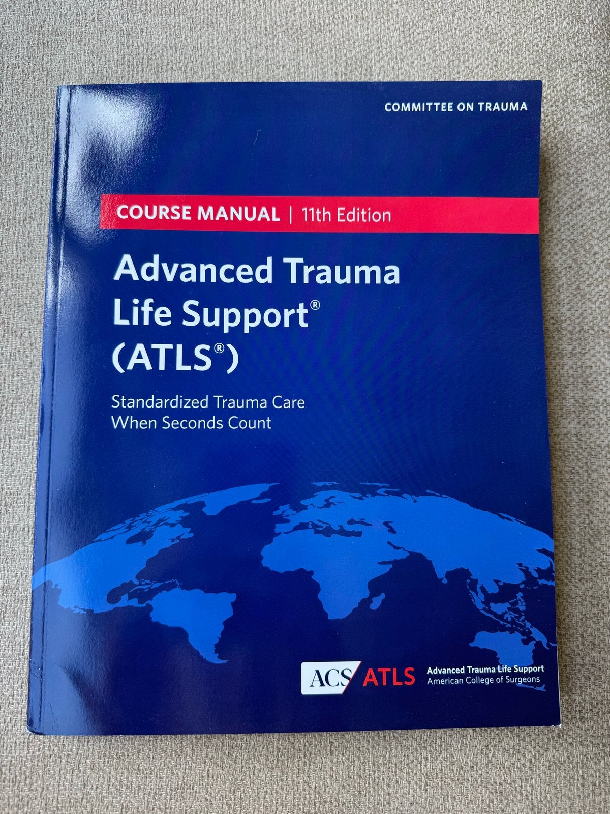 Advanced Trauma Life Support (ATLS) 11e editie - Nieuw!, Boeken, Studieboeken en Cursussen, Ophalen of Verzenden, Beta, Nieuw
