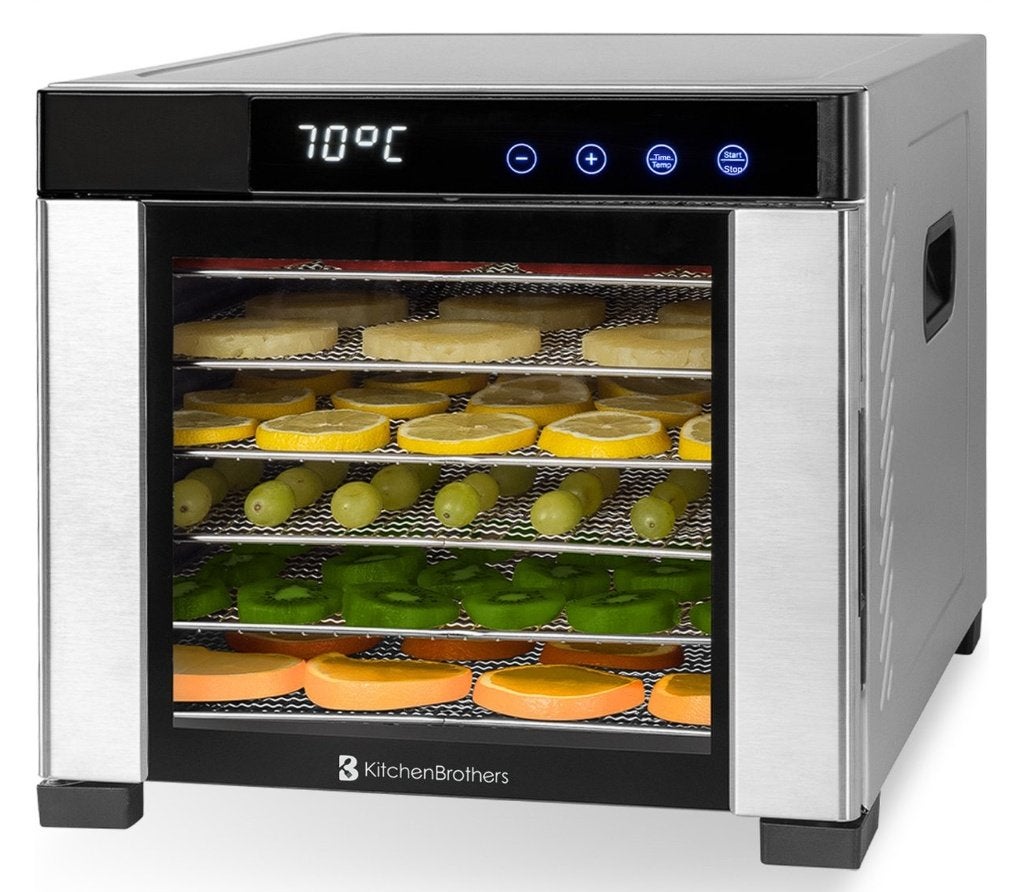 Voedseldroger KitchenBrothers, Ophalen, Overige typen, Zilver, Zo goed als nieuw