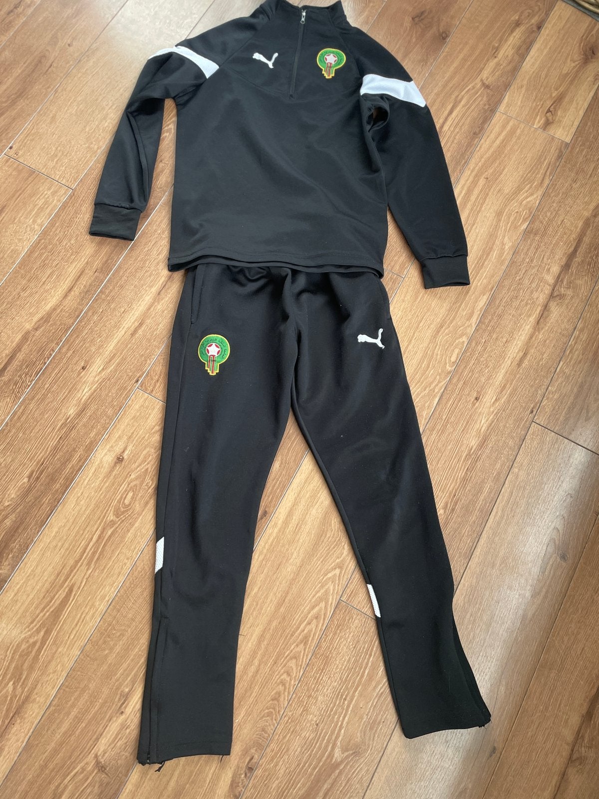 Pakje set joggingpak trainingspak marokkaans elftal maat 164, Ophalen of Verzenden, Zo goed als nieuw
