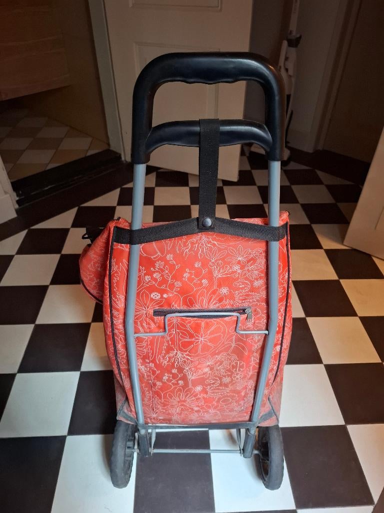 (nr.524) Boodschappen trolley, Sieraden, Tassen en Uiterlijk, Tassen | Reistassen en Weekendtassen, 30 cm of meer, Gebruikt, 80 cm of meer