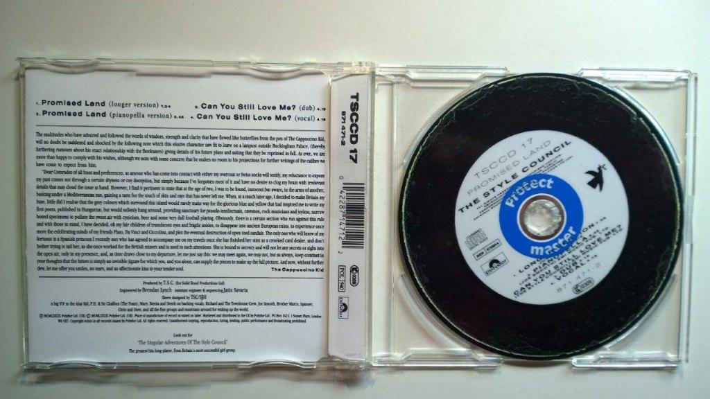 The Style Council - Promised Land, Maxi-single, Ophalen of Verzenden, Zo goed als nieuw, 1 single