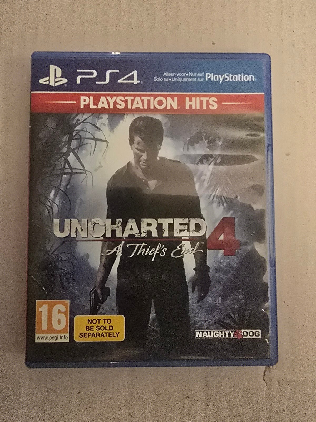 Uncharted 4: A Thief's End (PlayStation Hits) PS4, Avontuur en Actie, 1 speler, Ophalen of Verzenden, Zo goed als nieuw