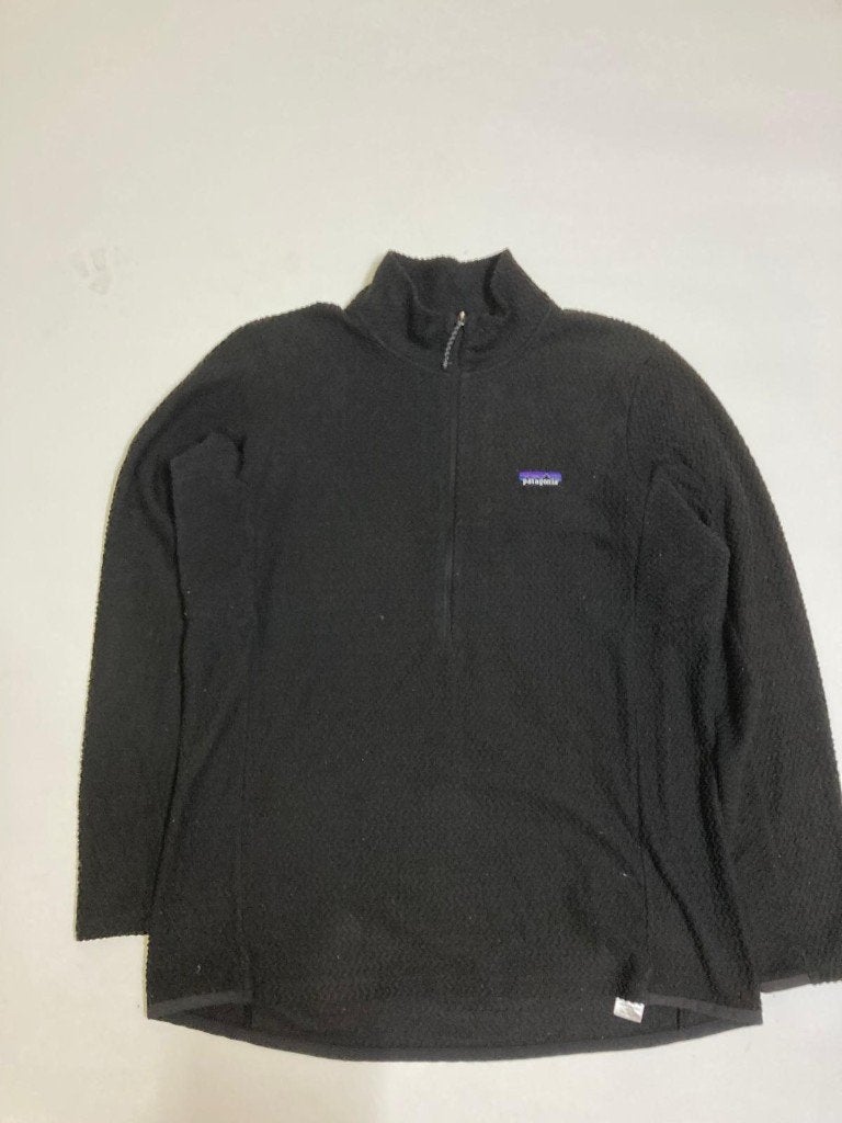 Y2K 00s Patagonia Fleece Jacket - L - Black - Outdoor-Autumn, Maat 52/54 (L), Zwart, Ophalen of Verzenden, Zo goed als nieuw