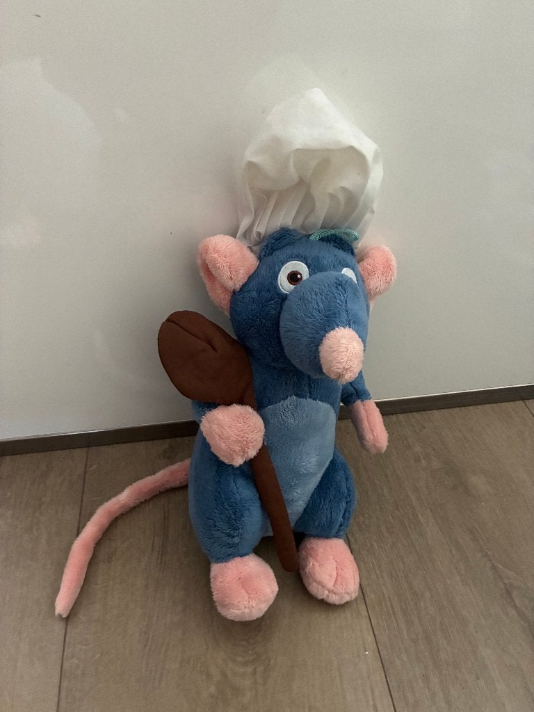 knuffel ratatouille rat, Ophalen of Verzenden, Gebruikt, Duplo