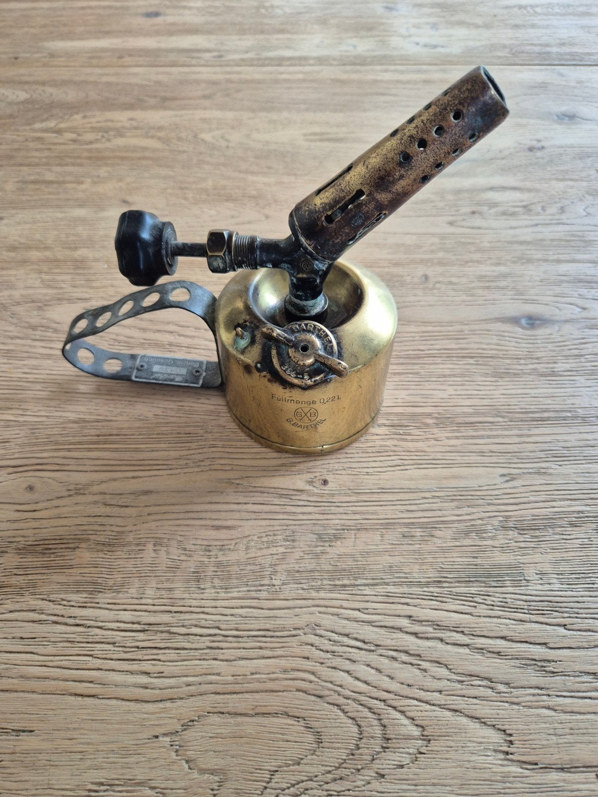 Vintage G. Barthel brander., Antiek en Kunst, Ophalen of Verzenden