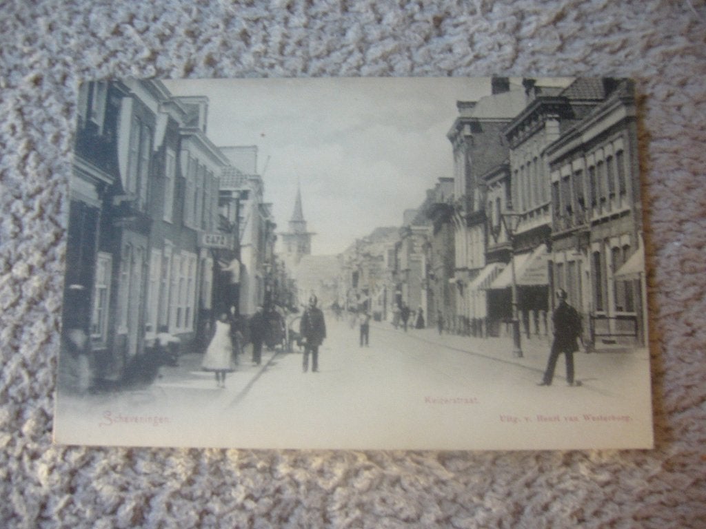SCHEVENINGEN  =  KEIZERSTRAAT  BRIEFKAART, Ophalen of Verzenden, Voor 1920, Ongelopen, Zuid-Holland