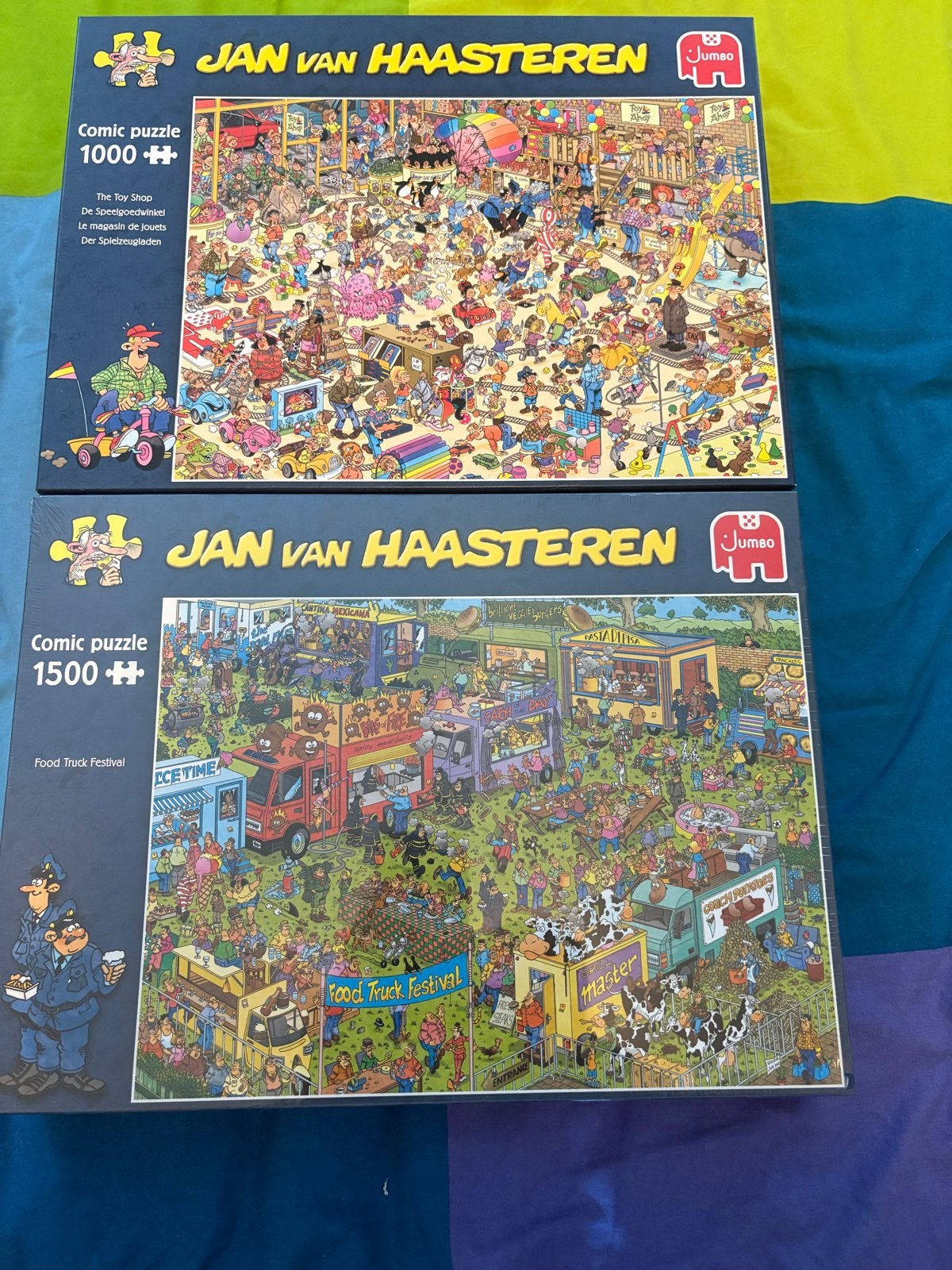 Jan van Haasteren Puzzels: 1500 (nieuw) & 1000 stukjes, Kinderen en Baby's, Speelgoed | Kinderpuzzels, Ophalen, Meer dan 50 stukjes