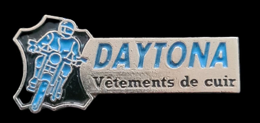 Daytona- Vetements de cuir- pin, Verzenden, Nieuw, Sport, Speldje of Pin