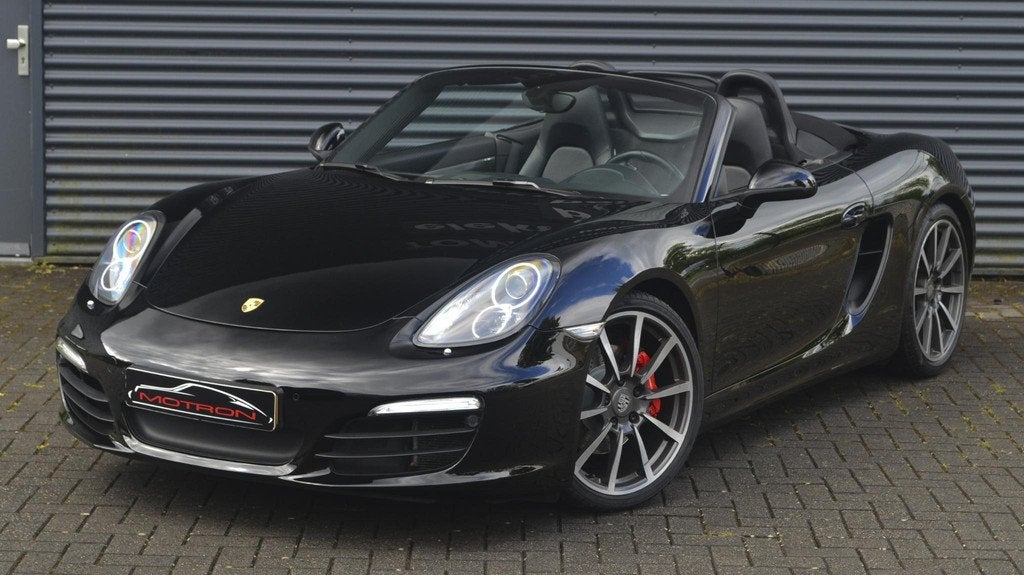 Porsche Boxster S 981 3.4 PDK, Auto's, Porsche, Euro 5, Gebruikt, Zwart, Cabriolet