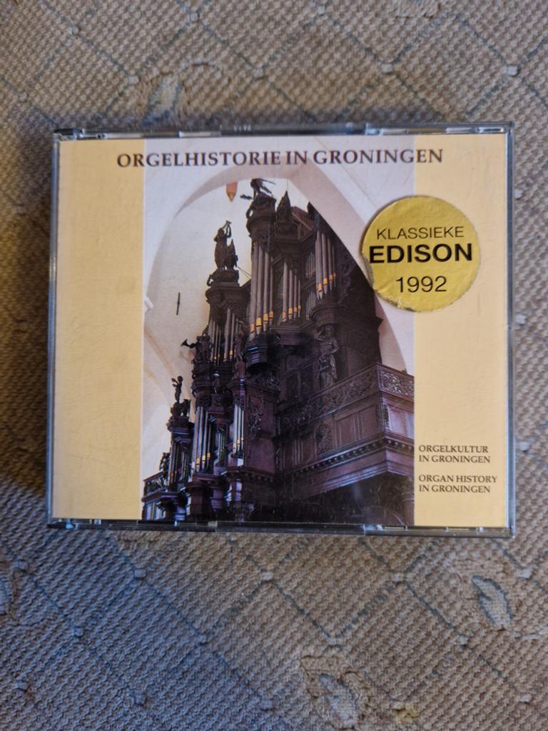 Orgelhistorie in Groningen - 3 CD Boxset - Prima Staat, Boxset, Overige typen, Ophalen of Verzenden, Zo goed als nieuw