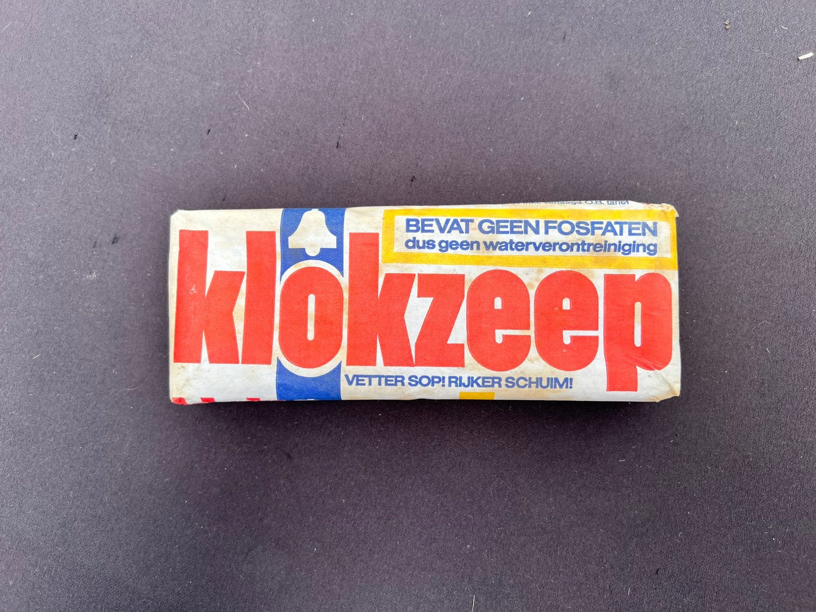 Te Koop Vintage Blok Klokzeep Zuiver Zeep, Ophalen of Verzenden, Zo goed als nieuw, Gebruiksvoorwerp