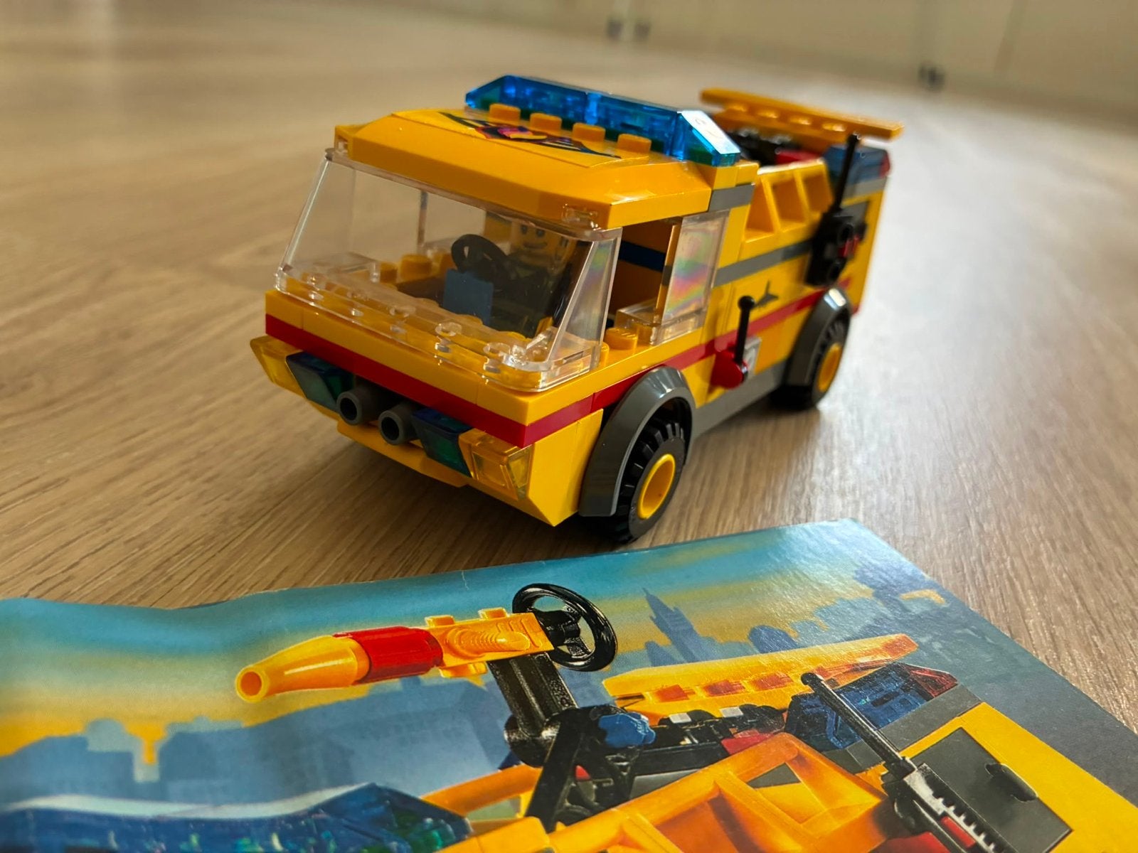 Lego City Brandweerwagen 7891 met instructieboekje, Kinderen en Baby's, Speelgoed | Duplo en Lego, Lego, Ophalen of Verzenden