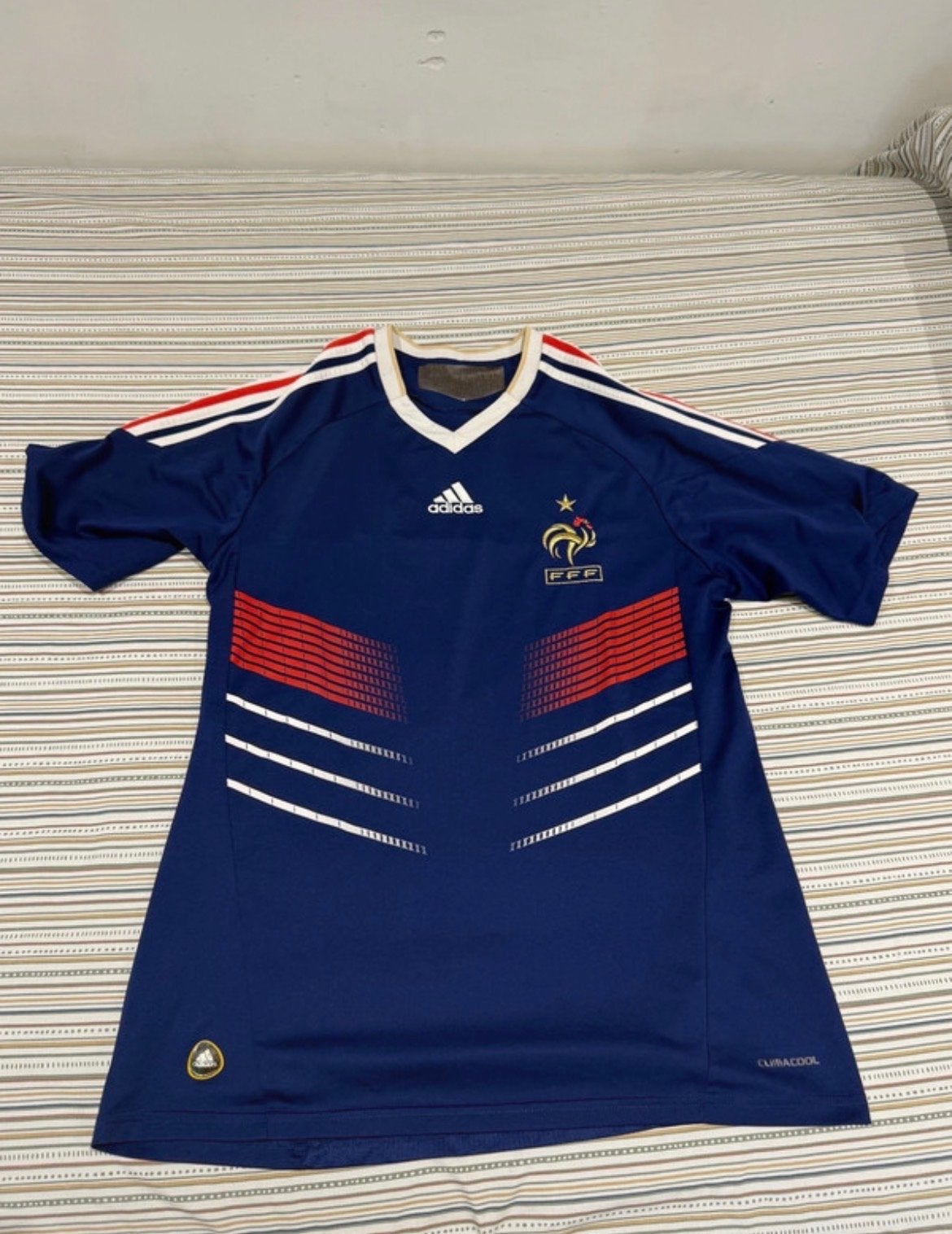 Authentiek zeldzaam Frankrijk voetbalshirt maat S, Maat S, Ophalen of Verzenden, Zo goed als nieuw, Shirt