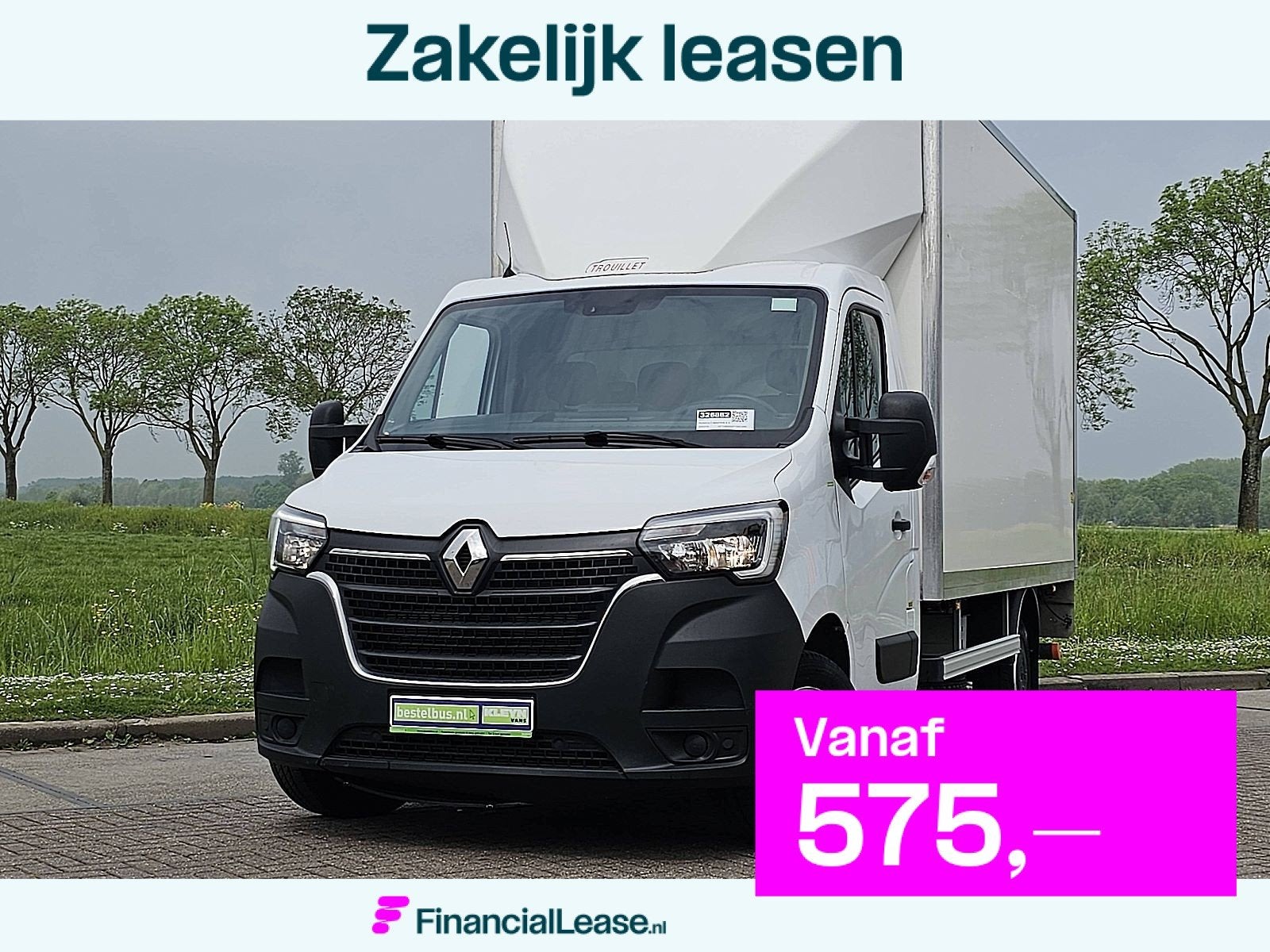 RENAULT MASTER 2.3 bakwagen laadklep!, 145 pk, Gebruikt, Euro 6, Navigatiesysteem