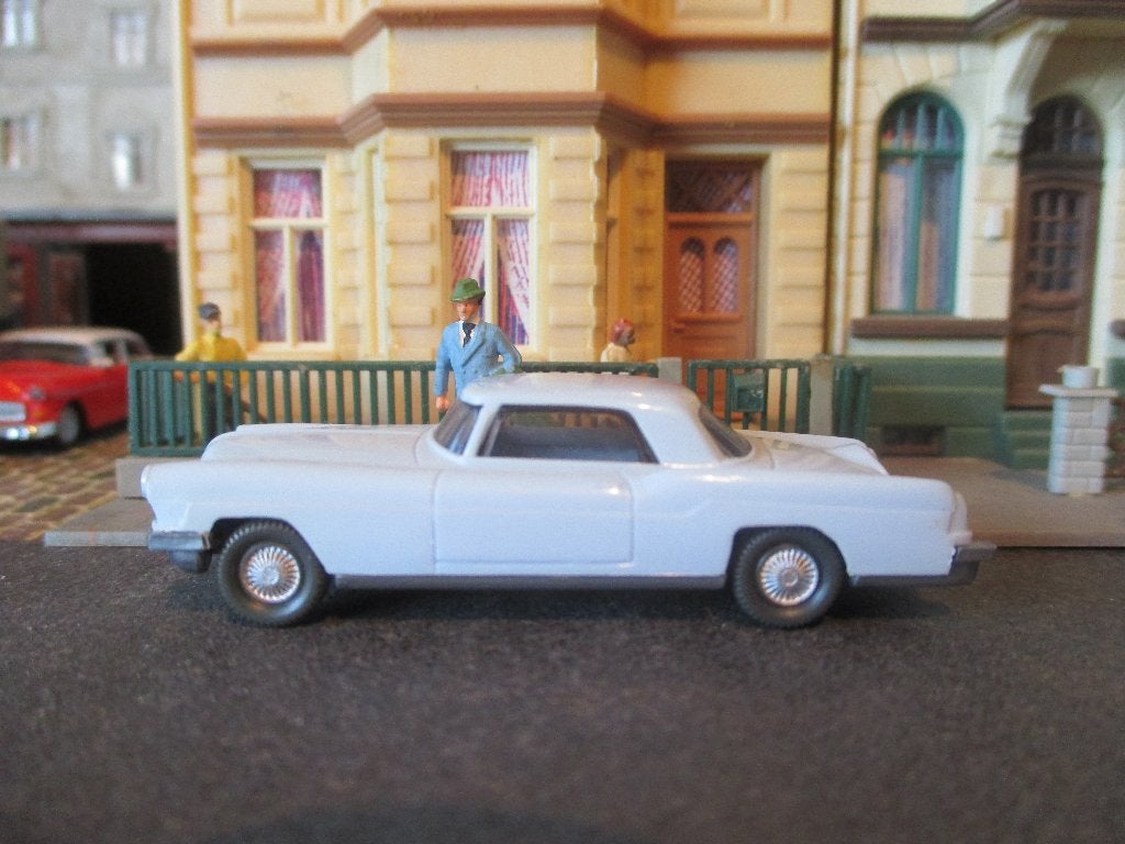 1956 Lincoln Continental Mk.II - Wiking #210 weissblau, Ophalen of Verzenden, Gebruikt, Auto, Wiking