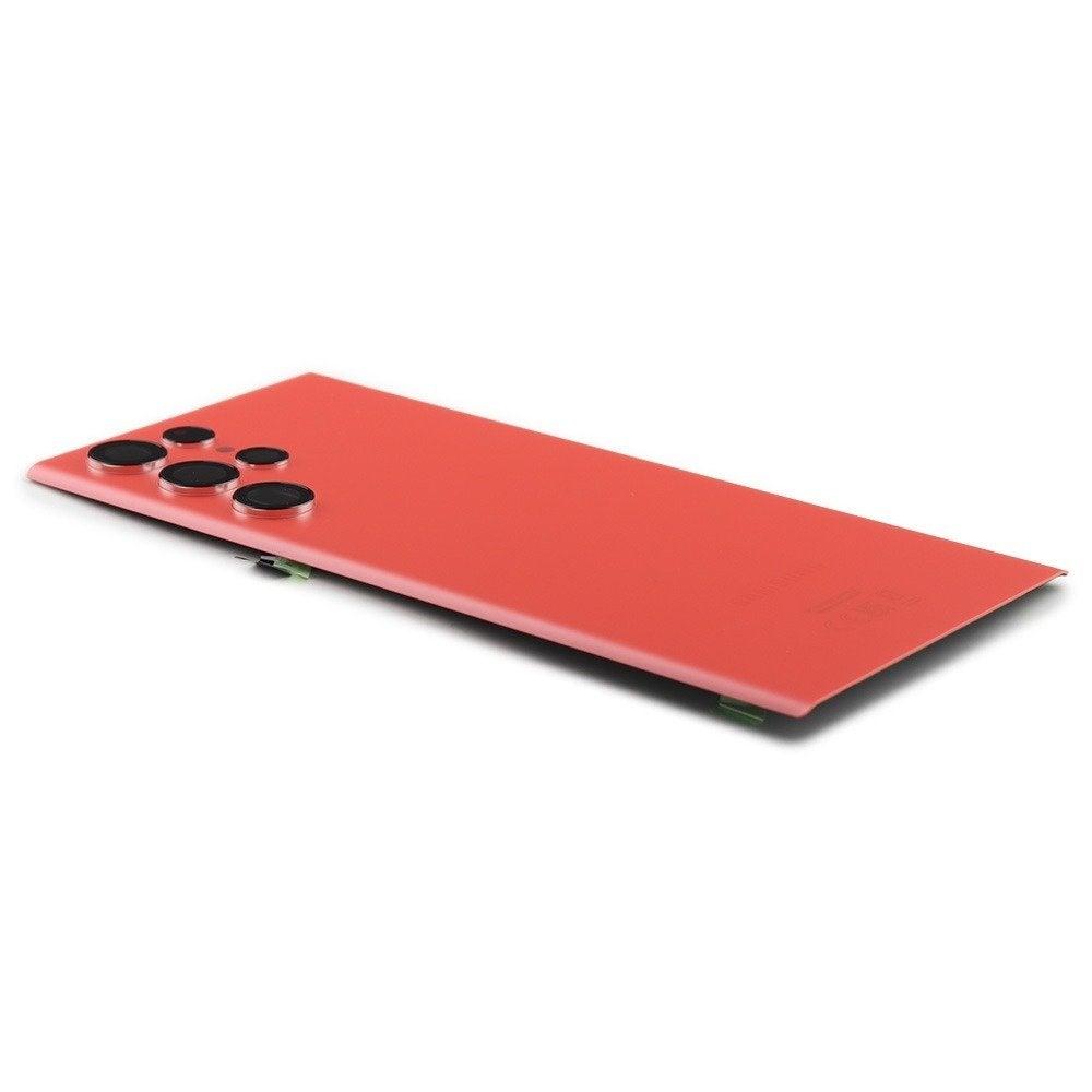 Achterkant voor Galaxy S22 Ultra Rood Service Pack, Ophalen of Verzenden, Nieuw, Bescherming, Samsung