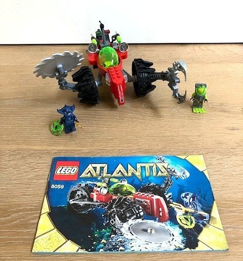 Gave lego Atlantis set, 8059 Seabed Scavanger, Compleet, Overige thema's, Lego, Ophalen of Verzenden