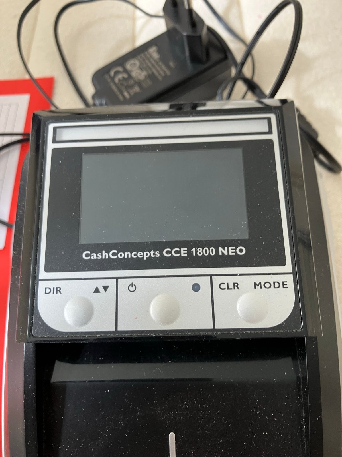 CashConcepts CCE 1800 NEO Valsgelddetector, Ophalen, Gebruikt