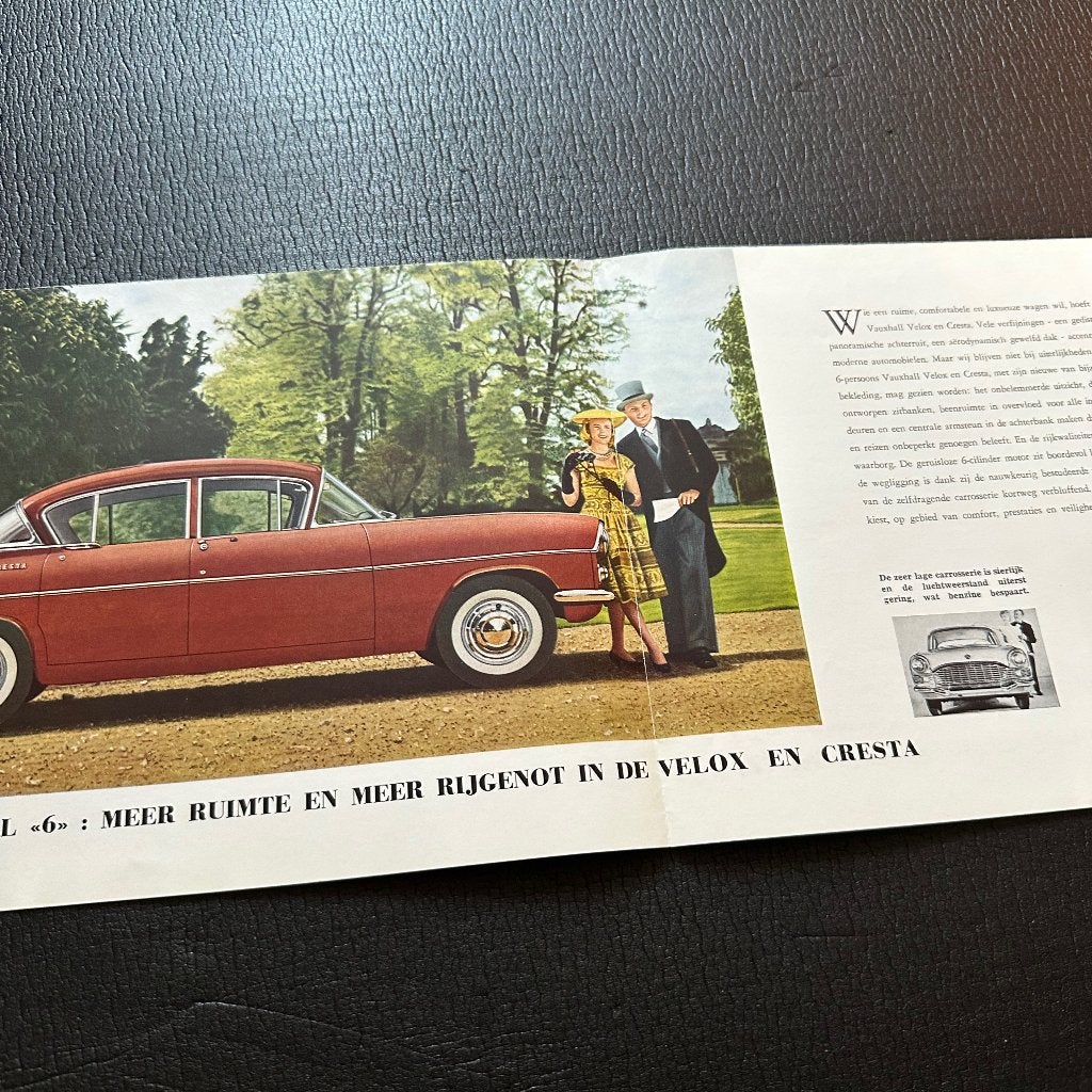 #23) VAUXHALL Velox & Cresta - 1958, Verzenden, Gelezen, Overige merken