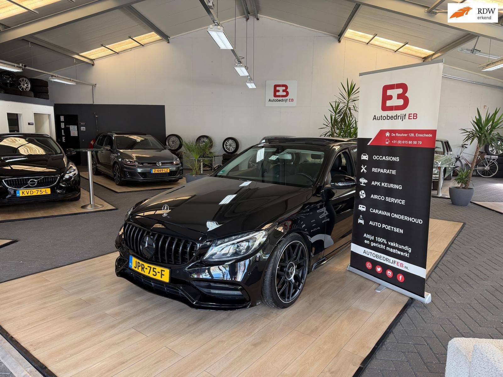 Mercedes-Benz C-klasse 400 4MATIC AMG PAKET C63, Dealer onderhouden, Bedrijf, Vierwielaandrijving, Sedan