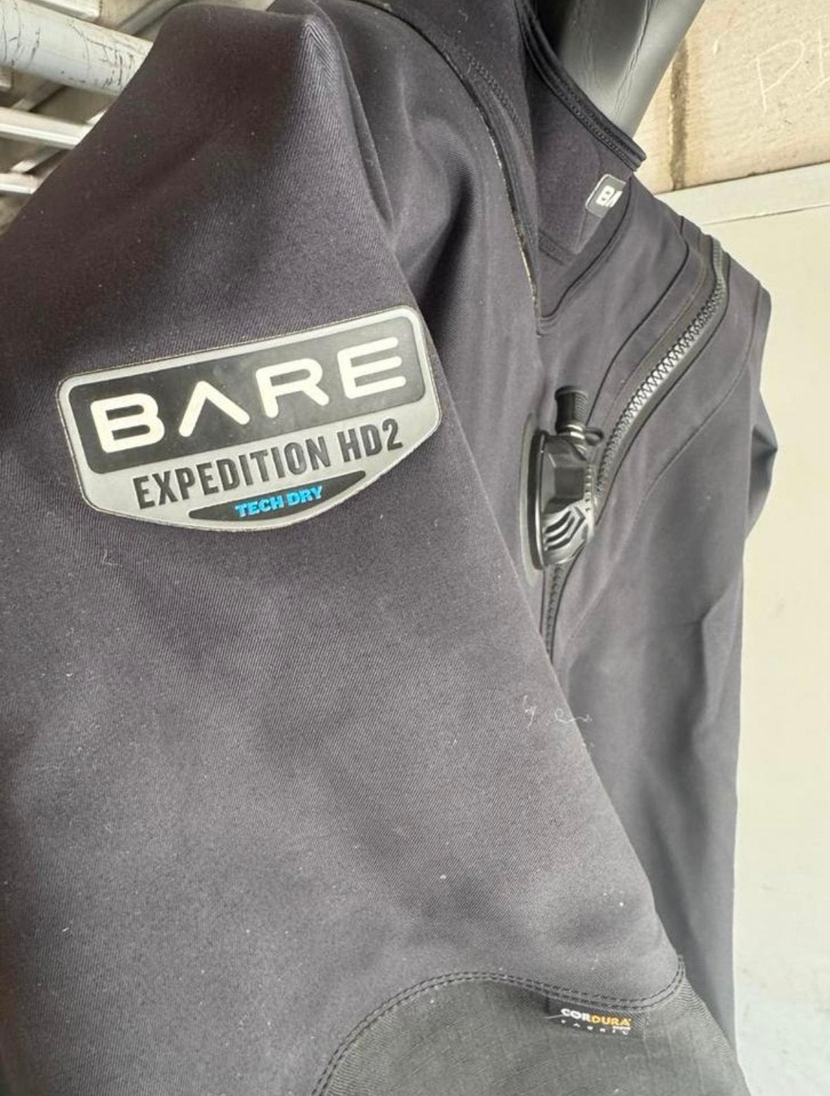 Droogpak bare expedition HD2 techdry maat LT, Watersport en Boten, Ophalen of Verzenden, Zo goed als nieuw, Duikpak