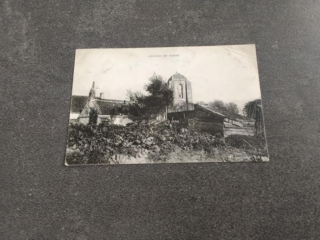 Veere Gezicht op 1926, Ophalen of Verzenden, 1920 tot 1940, Gelopen, Zeeland