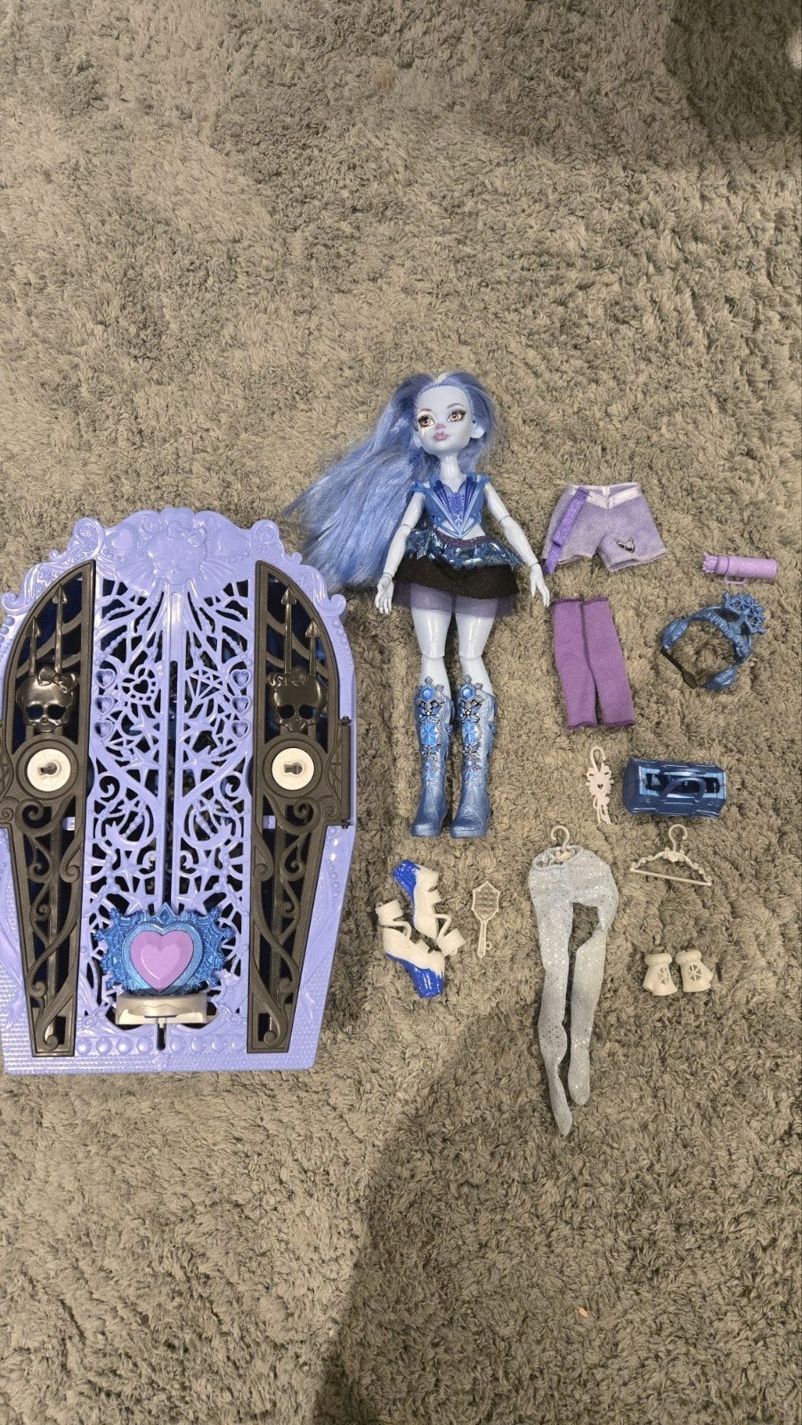 Monster High  pop met accessoires, Kinderen en Baby's, Speelgoed | Poppen, Ophalen, Zo goed als nieuw
