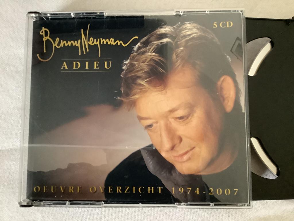 Cd box Benny Neyman Adieu, Ophalen of Verzenden, Zo goed als nieuw, Levenslied of Smartlap