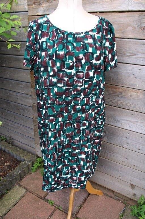 Jurk groen/ bruin Didi mt XXL Vaste prijs, Maat 46/48 (XL) of groter, Didi, Ophalen of Verzenden, Zo goed als nieuw