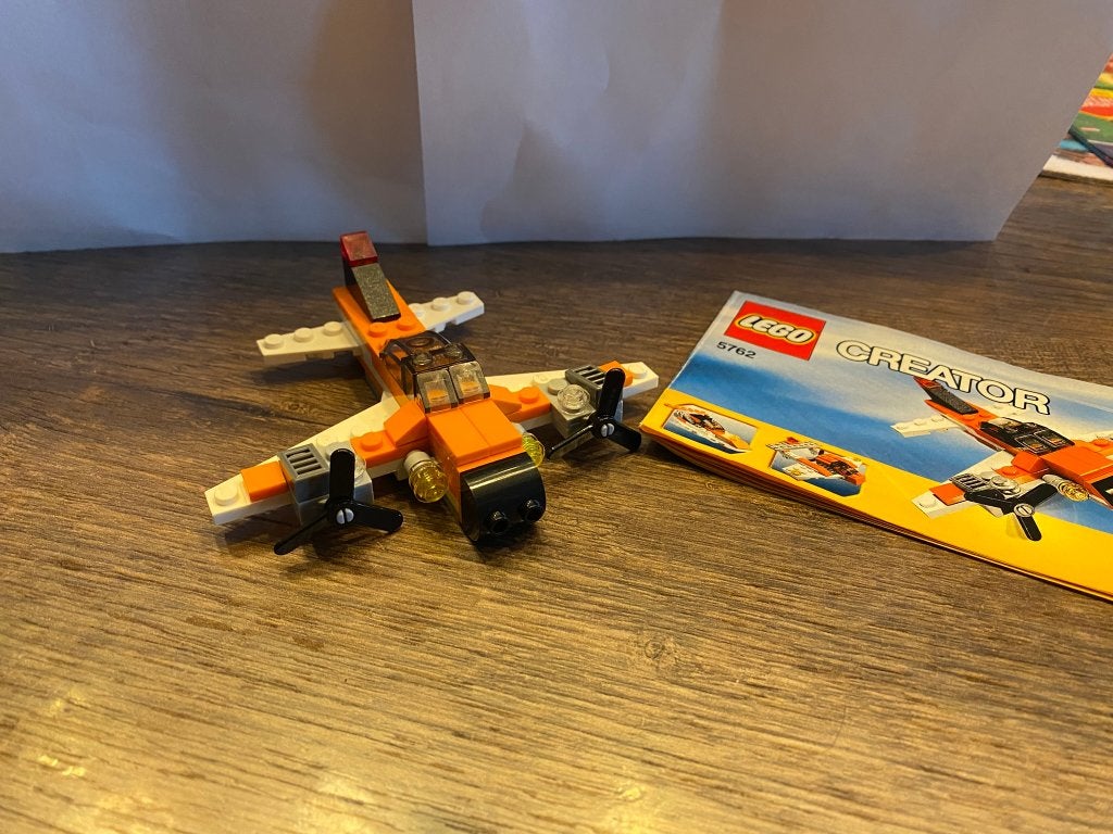 LEGO 5762 – Vliegtuig, Lego, Ophalen of Verzenden, Zo goed als nieuw, Compleet