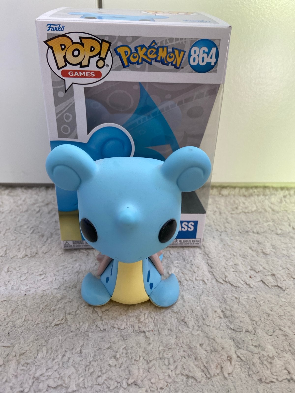 Funko Pop! Pokémon Lapras 864 - Zo goed als nieuw, Ophalen of Verzenden, Zo goed als nieuw