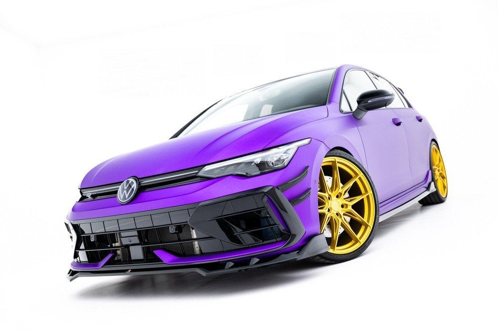 Voorlip achterlip spoiler sideskirt splitter VW Golf 8 R 24+, Ophalen of Verzenden