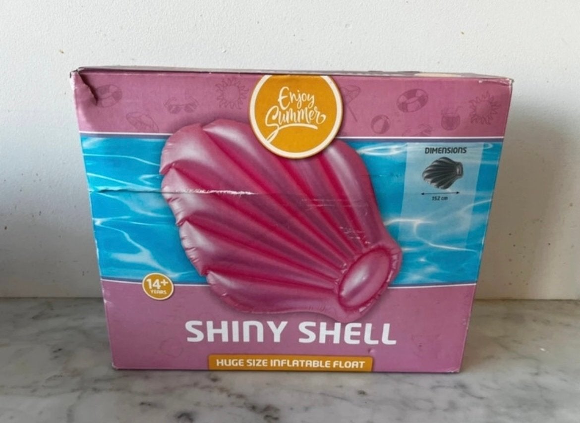 Nieuw! Roze parelmoer schelp luchtbed, Ophalen of Verzenden, Nieuw