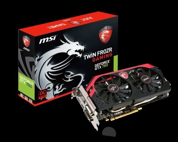 MSI GeForce GTX 760 2GB Gaming OC Videokaart, Computers en Software, PCI-Express 3, Gebruikt, HDMI, Ophalen of Verzenden
