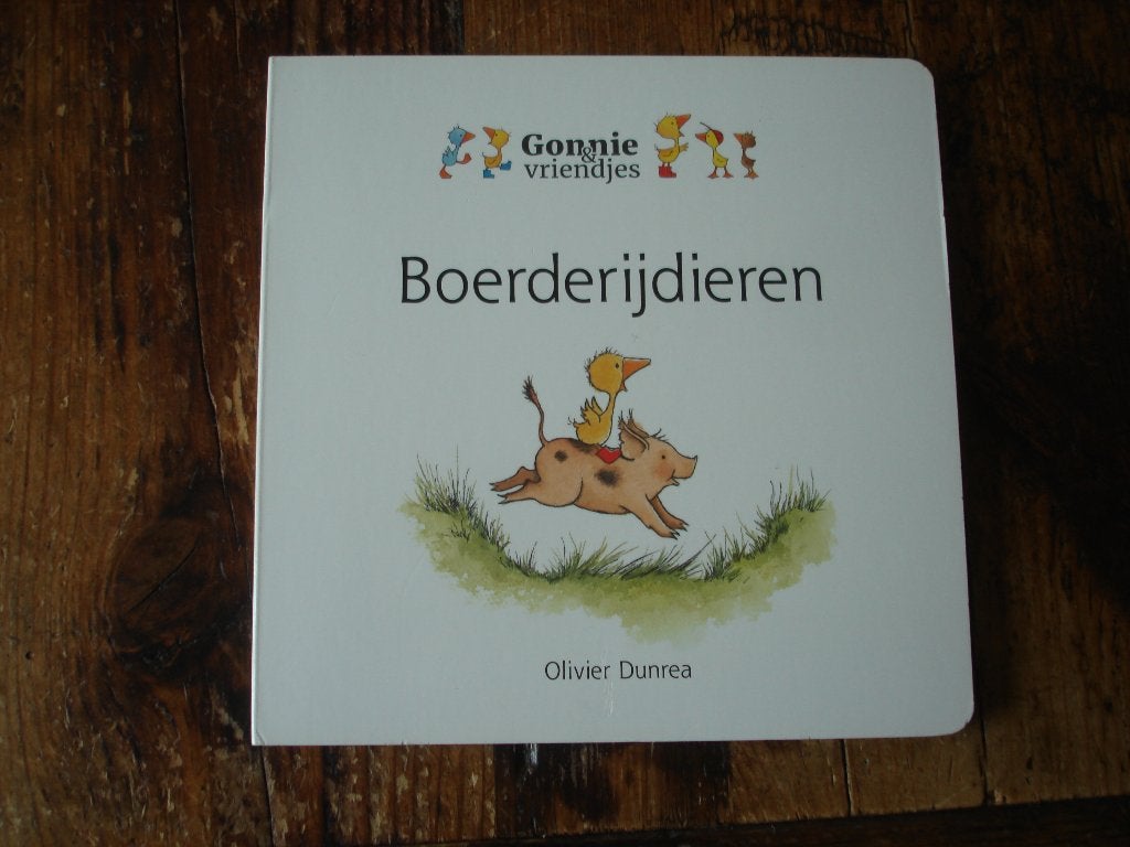 kleuter.05(1332) gonnie en vriendjes. Boerderijdieren., Boeken, Ophalen of Verzenden, Zo goed als nieuw, Fictie algemeen